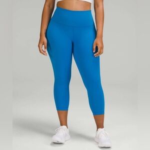 F-Lululemon Wunder Train High-Rise Crop 23"